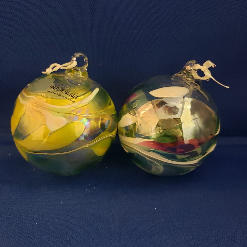 Vintage Glass Christmas Bulbs